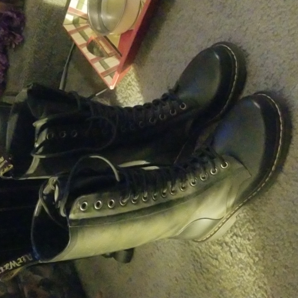 Doc martens rubber 1914 tall boots